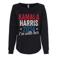 Kamala Harris 2024 Support IM With Her Kamala Harris 2024 Womens California Wash Sweatshirt