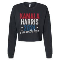 Kamala Harris 2024 Support IM With Her Kamala Harris 2024 Cropped Pullover Crew