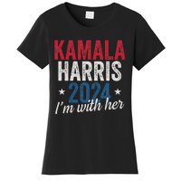 Kamala Harris 2024 Support IM With Her Kamala Harris 2024 Women's T-Shirt