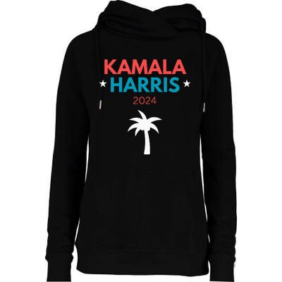 Kamala Harris 2024 Us Election Coconut Funny Meme Design Womens Funnel Neck Pullover Hood