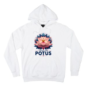 Kamala Harris 2024 Lotus For Potus Trending President Hoodie