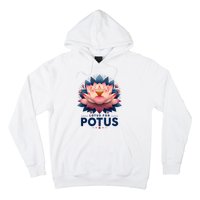 Kamala Harris 2024 Lotus For Potus Trending President Hoodie