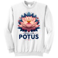 Kamala Harris 2024 Lotus For Potus Trending President Sweatshirt