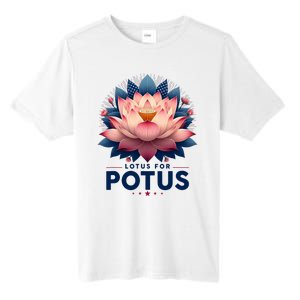 Kamala Harris 2024 Lotus For Potus Trending President Tall Fusion ChromaSoft Performance T-Shirt