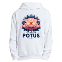 Kamala Harris 2024 Lotus For Potus Trending President Urban Pullover Hoodie