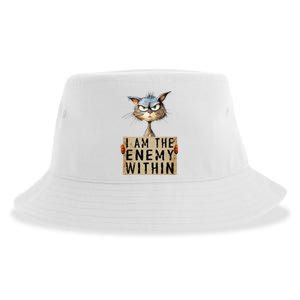 Kamala Harris 2024 I Am The Enemy Within For Women Sustainable Bucket Hat