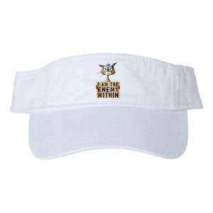 Kamala Harris 2024 I Am The Enemy Within For Women Valucap Bio-Washed Visor