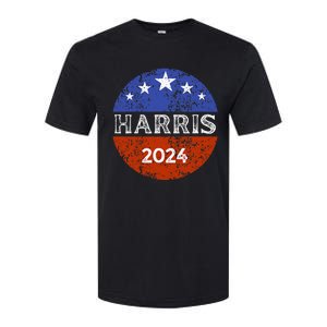 Kamala Harris 2024 Harris For President Harris 2024 Softstyle CVC T-Shirt