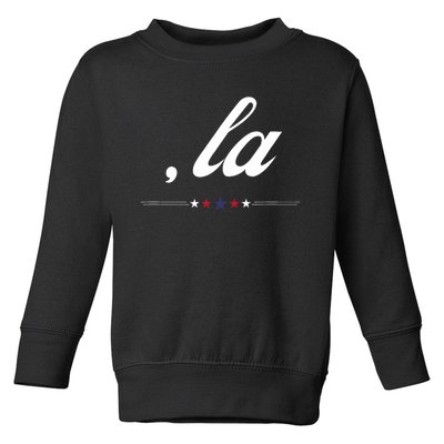 Kamala Harris 2024 ( La) Toddler Sweatshirt