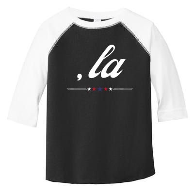 Kamala Harris 2024 ( La) Toddler Fine Jersey T-Shirt