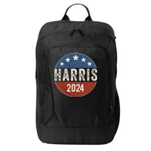 Kamala Harris 2024 For President Campaign Us Flag City Backpack