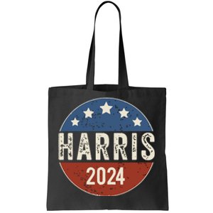 Kamala Harris 2024 For President Campaign Us Flag Tote Bag