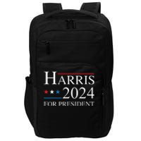 Kamala Harris 2024 For President Election Campaign Impact Tech Backpack