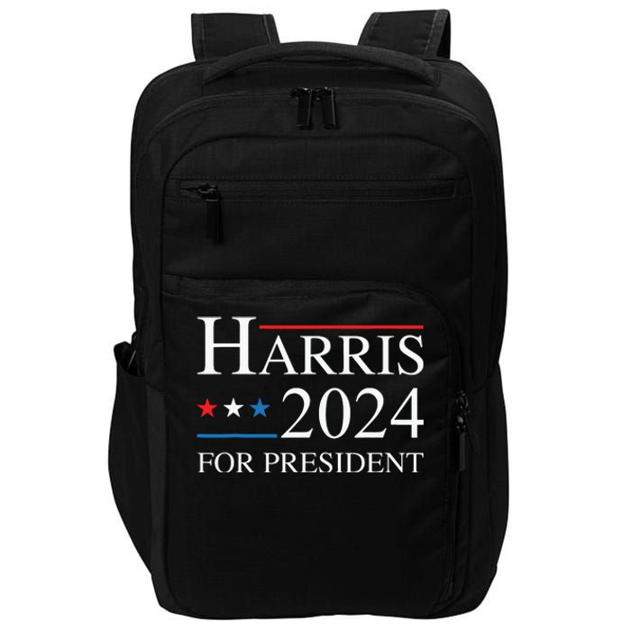 Kamala Harris 2024 For President Election Campaign Impact Tech Backpack