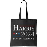 Kamala Harris 2024 For President Election Campaign Tote Bag