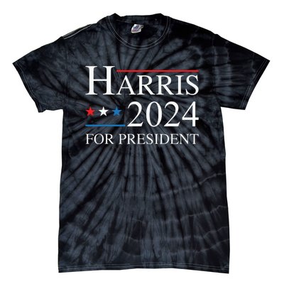 Kamala Harris 2024 For President Election Campaign Tie-Dye T-Shirt