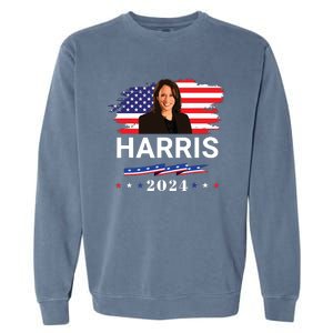 Kamala Harris 2024 Kamala Harris For President 2024 Garment-Dyed Sweatshirt