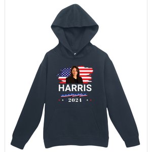 Kamala Harris 2024 Kamala Harris For President 2024 Urban Pullover Hoodie