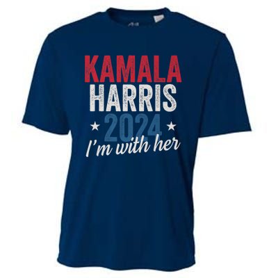 Kamala Harris 2024 Support IM With Her Kamala Harris 2024 Cooling Performance Crew T-Shirt