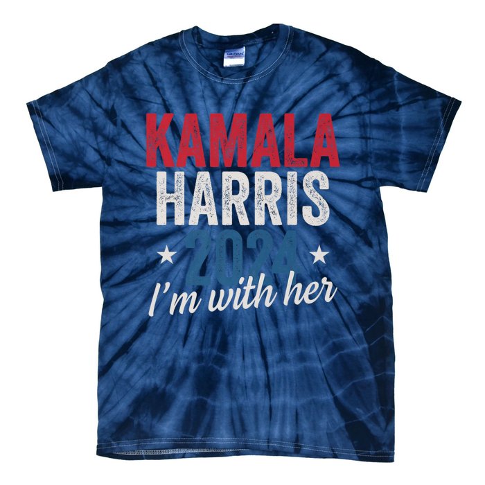 Kamala Harris 2024 Support IM With Her Kamala Harris 2024 Tie-Dye T-Shirt