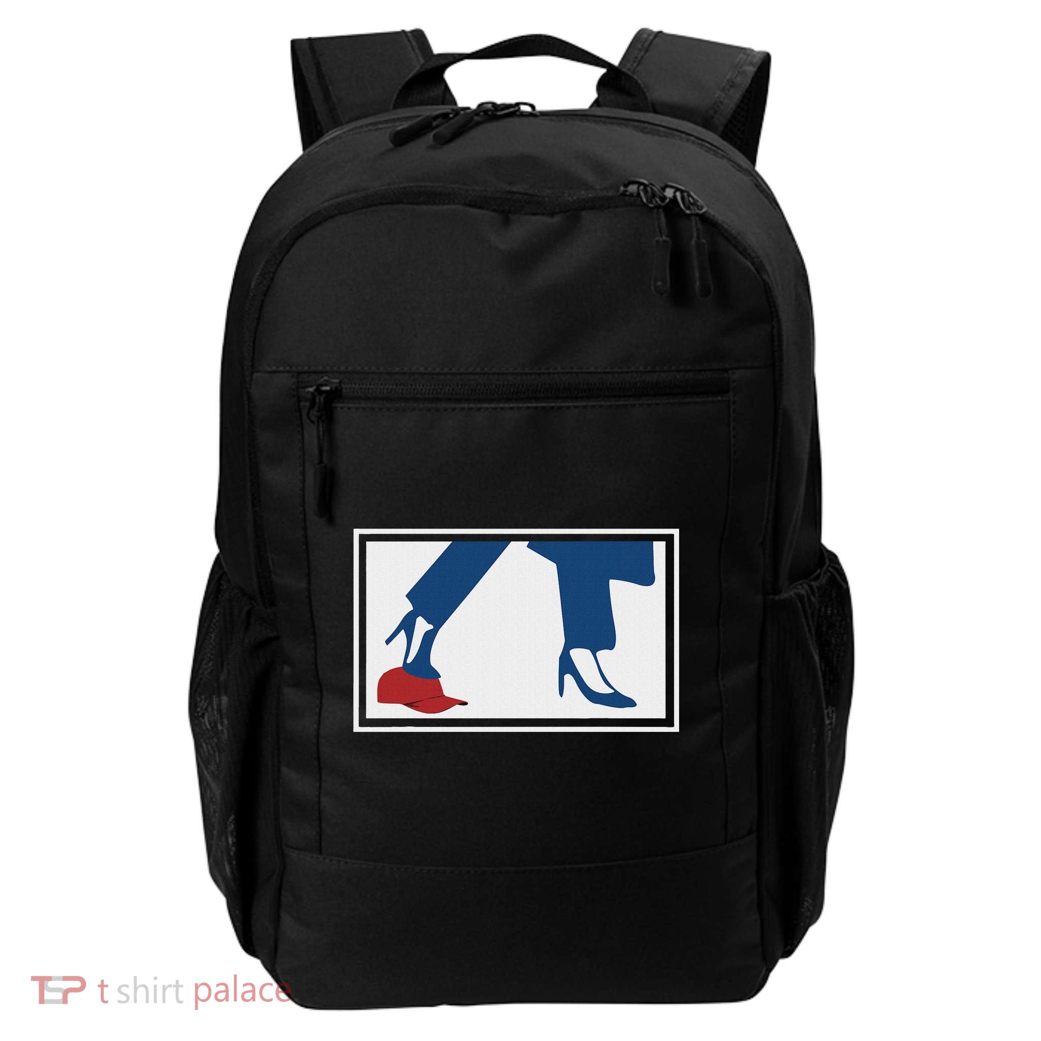 Kalama Harris 2024 Retro Comma La Red Hat Anti Trump Maga Daily Commute Backpack