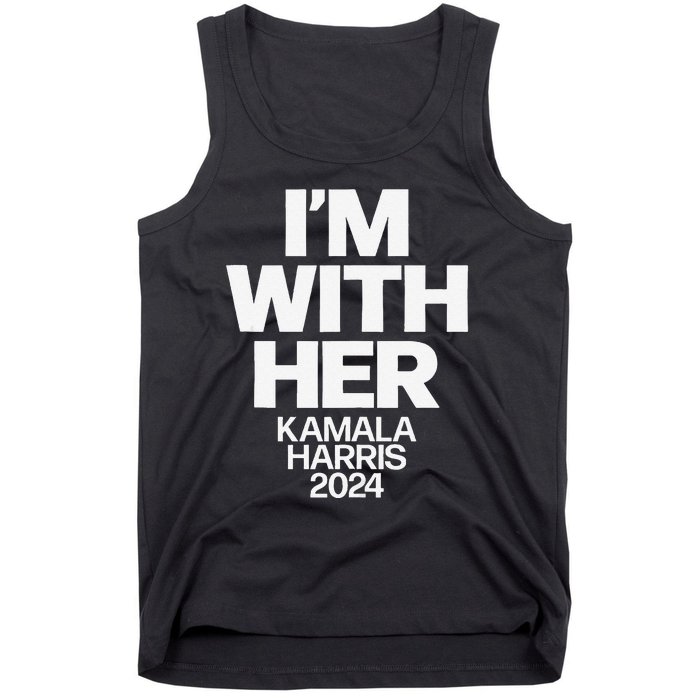 Kamala Harris 2024 Support Im With Her Kamala Harris 2024 Tank Top