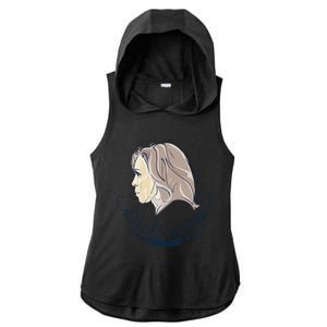 Kamala Harris 2024 For President Kamala Harris 2024 Ladies PosiCharge Tri-Blend Wicking Draft Hoodie Tank