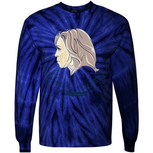 Kamala Harris 2024 For President Kamala Harris 2024 Tie-Dye Long Sleeve Shirt