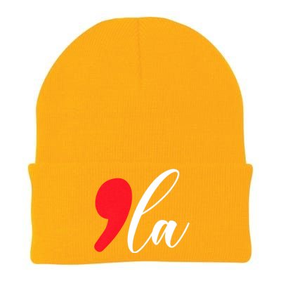 Kamala Harris 2024 President Comma La Knit Cap Winter Beanie