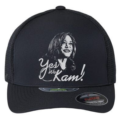 Kamala Harris 2024 Yes We Kam Kamala Harris 2024 Flexfit Unipanel Trucker Cap