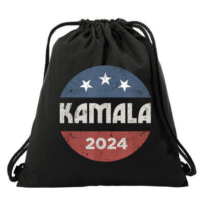 Kamala Harris 2024 For President Campaign Drawstring Bag