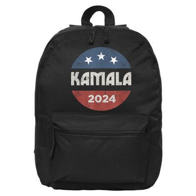 Kamala Harris 2024 For President Campaign 16 in Basic Backpack