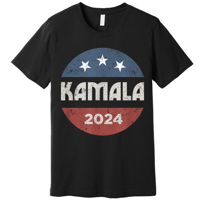 Kamala Harris 2024 For President Campaign Premium T-Shirt