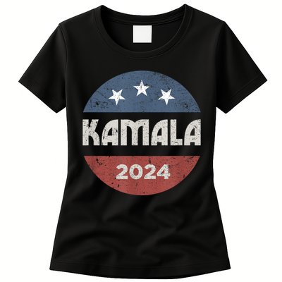 Kamala Harris 2024 For President Campaign Womens T-Shirt