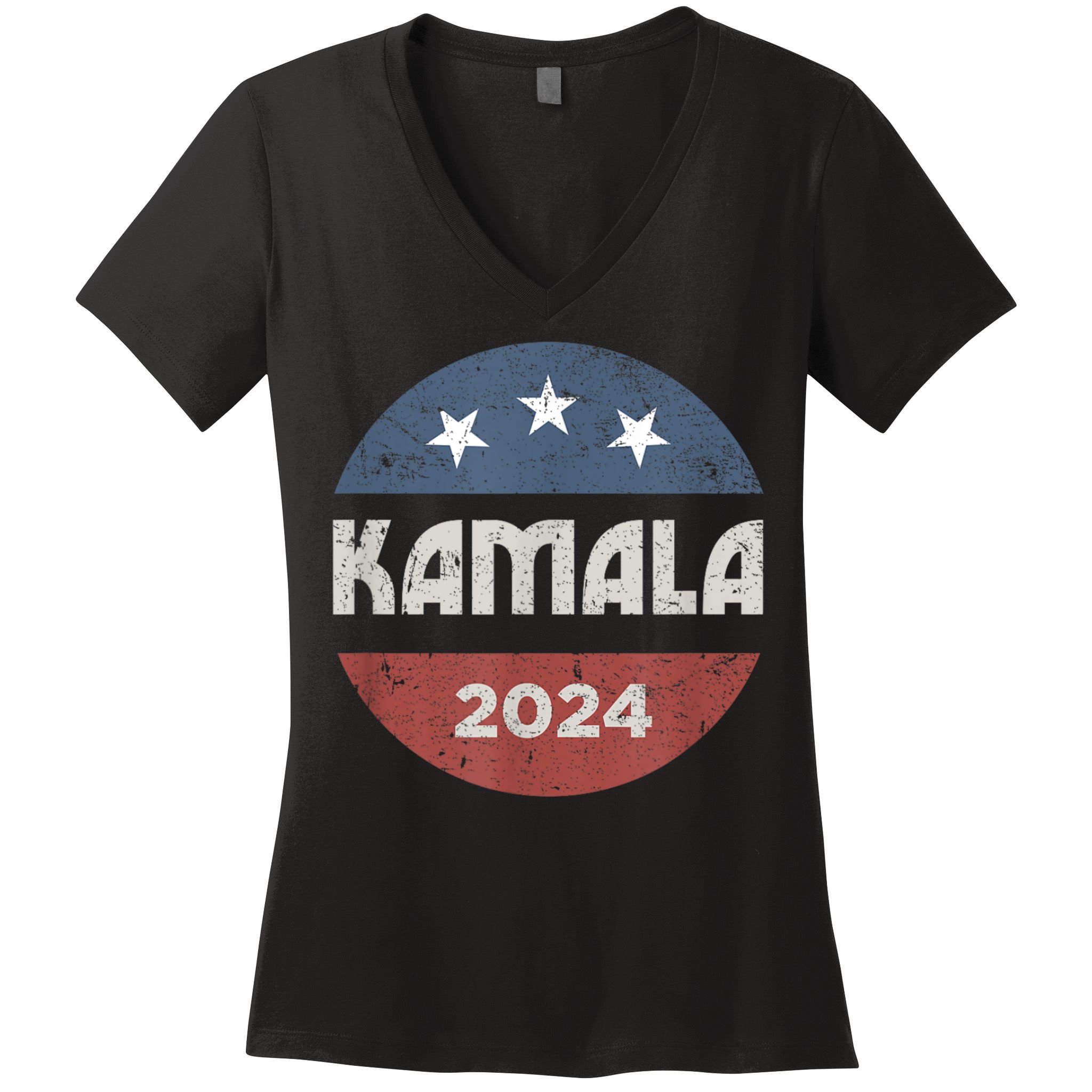 Kamala Harris 2024 For President Campaign Women's V-Neck T-Shirt