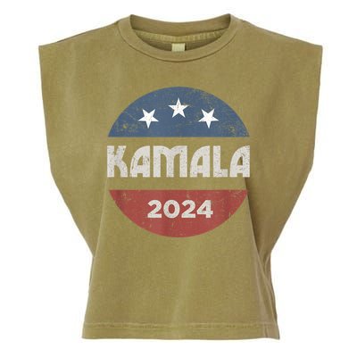 Kamala Harris 2024 For President Campaign Garment-Dyed Women's Muscle Tee