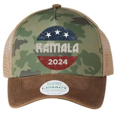 Kamala Harris 2024 For President Campaign Legacy Tie Dye Trucker Hat