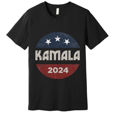 Kamala Harris 2024 For President Campaign Premium T-Shirt