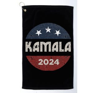 Kamala Harris 2024 For President Campaign Platinum Collection Golf Towel