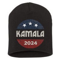 Kamala Harris 2024 For President Campaign Short Acrylic Beanie