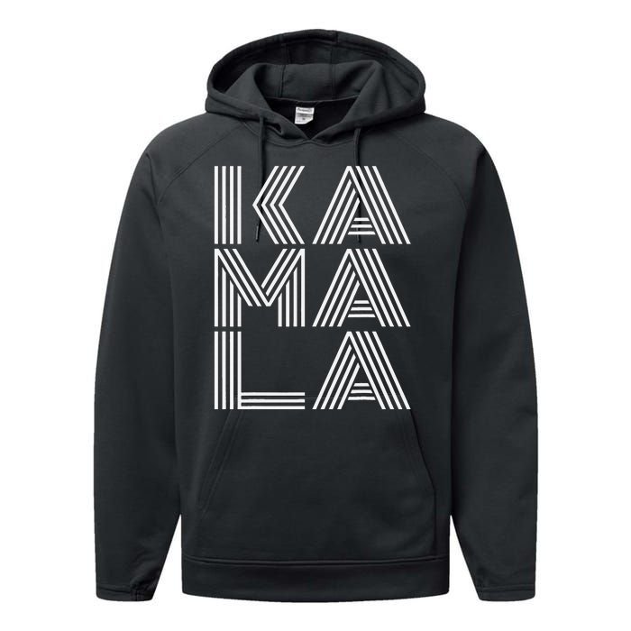 Kamala Harris 2024 Khive Biden Harris Cool Retro Streetwear Performance Fleece Hoodie