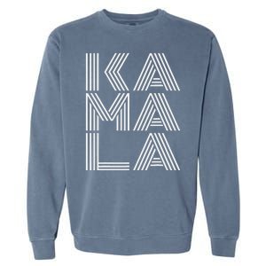 Kamala Harris 2024 Khive Biden Harris Cool Retro Streetwear Garment-Dyed Sweatshirt