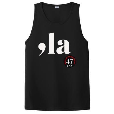 Kamala Harris 2024 President Comma La Funny PosiCharge Competitor Tank