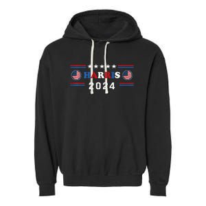 Kamala Harris 2024 For President Kamala Harris Tim Premium Garment-Dyed Fleece Hoodie