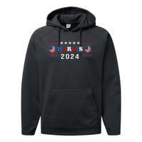 Kamala Harris 2024 For President Kamala Harris Tim Premium Performance Fleece Hoodie