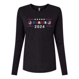 Kamala Harris 2024 For President Kamala Harris Tim Premium Womens Cotton Relaxed Long Sleeve T-Shirt