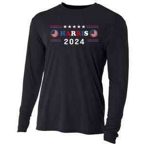 Kamala Harris 2024 For President Kamala Harris Tim Premium Cooling Performance Long Sleeve Crew