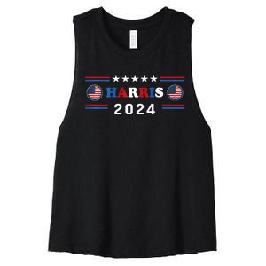 Kamala Harris 2024 For President Kamala Harris Tim Premium Women's Racerback Cropped Tank