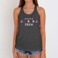 Kamala Harris 2024 For President Kamala Harris Tim Premium Women's Knotted Racerback Tank