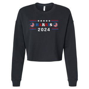 Kamala Harris 2024 For President Kamala Harris Tim Premium Cropped Pullover Crew